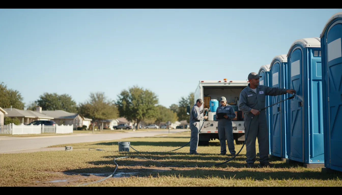 Long-Term Portable Toilet Rental in Chatfield, OH near me